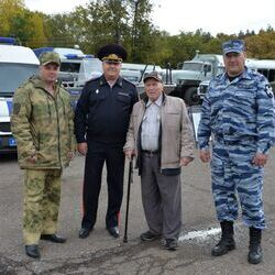 Фронтовика Ибрагима Шакирова поздравили с Днем Рождения