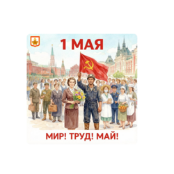 1 мая - Праздник Весны и Труда